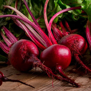 500 Ruby Queen Beet Seeds Beta Vulgaris, Premium Non-GMO, Open Pollinated